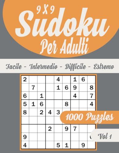 Sudoku X Puzzles Per Adulti Vol Facile Intermedio Difficile