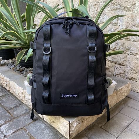 Supreme Fw20 Black Backpack On Carousell