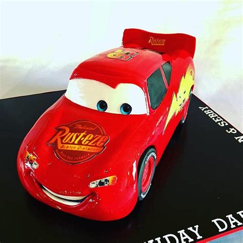 Lightning Mcqueen D Cake Decorated Cake By Ritzy Cakesdecor