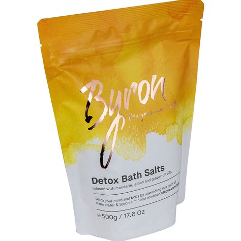 Byron Detox Bath Salts 500g Woolworths