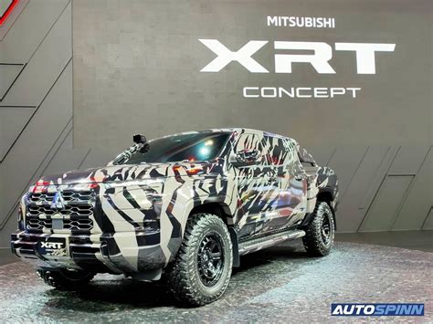 Bims Mitsubishi Unveils Triton Based Xrt Concept In Bangkok