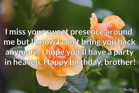 20 Deceased Loved Ones Birthday Quotes