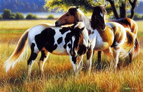 Wildlife Artist Cynthie Fisher Wild Horses Art Print Wild Prairies | Horses, Cute horses, Wild ...