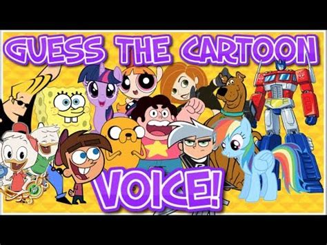 Cartoon Character Voices. - entreasbrumasdameoria