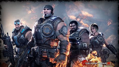 Gears Of War Video Games Gears Of War 3 Wallpapers Hd Desktop And