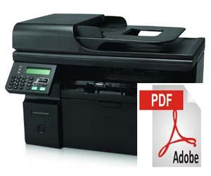 HP Laserjet M1212nf Mfp Manual | SETUP PRINTER NETWORK