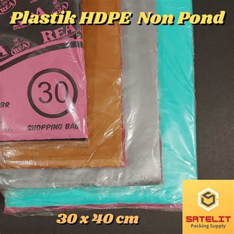 Jual Kantong Plastik Hd Tanpa Plong Plastik Packing Olshop 30x40 Cm Isi 100 Shopee Indonesia