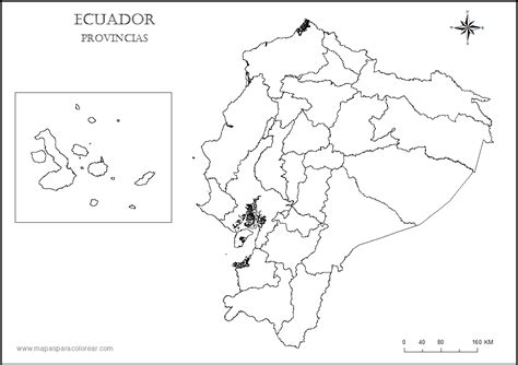 Mapa Del Ecuador Para Colorear Mapa Por Provincias Regiones Cantones 】 ️