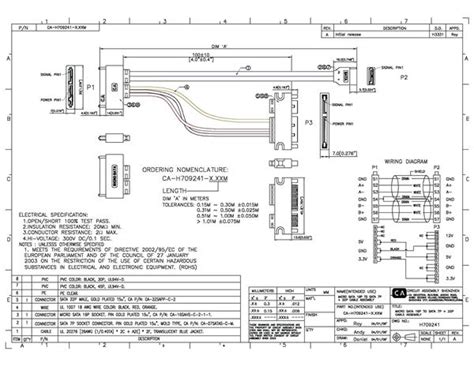 Wire Diagram For Sata Hard Drive Data Port And Power Wiring