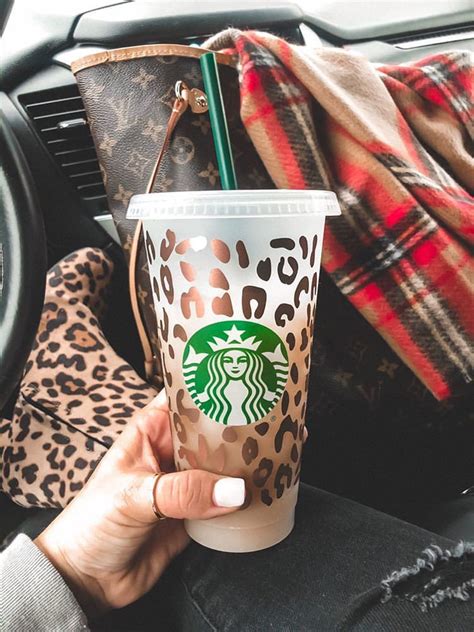 Cheetah Starbucks Cup