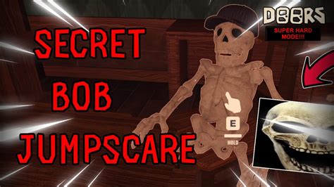 New Secret Skeleton Bob Jumpscare How To Activate It Roblox