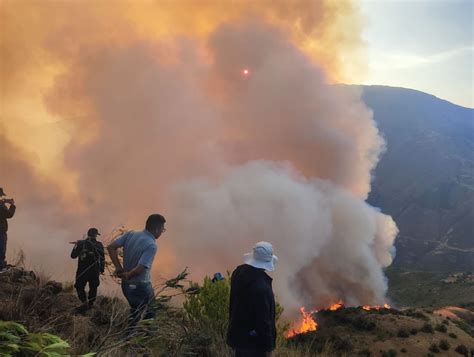 San Mart N Incendio Forestal Afecta Reserva Natural