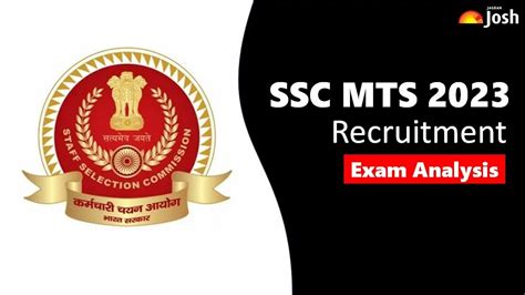 Ssc Mts Paper Analysis 2023 All Shifts Paper Review Difficulty Level