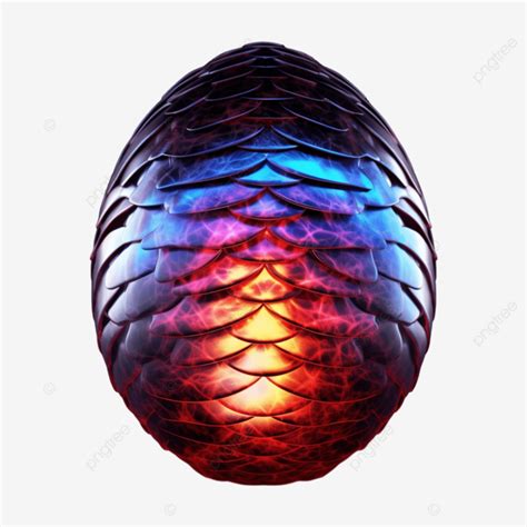 Glowing Dragon Egg Ai Generative Glowing Dragon Egg PNG Transparent