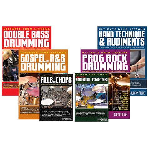 Hudson Music Ultimate Drum Lessons Dvd Value Pack Musicians Friend