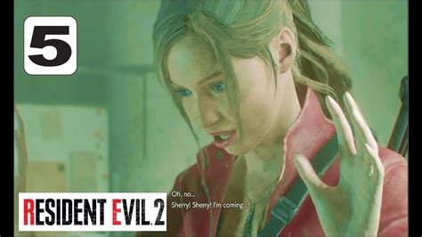 RESIDENT EVIL 2 REMAKE Walkthrough Gameplay Part 5 RE2 Clair YouTube