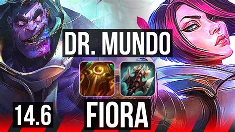 MUNDO Vs FIORA TOP 8 0 3 Legendary KR Master 14 6 YouTube