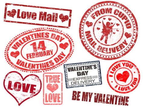 Love Stamp Vectors Eps Uidownload