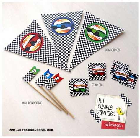 Cumpleaños hot wheels Imagui