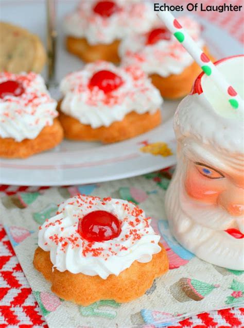 Christmas Flower Cookies Echoes Of Laughter