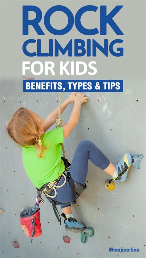 Rock Climbing For Kids A Mix Of Exercise And Fun