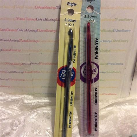 Boye Crochet Hooks Aluminum Imported Made In China Size Etsy