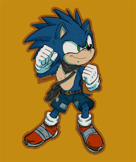 Sonic Redesign by Starm0nk1e on Newgrounds