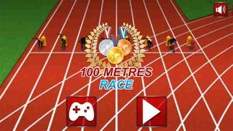 100 Meters Race - Play and sprint to Victory on IziGames.Net