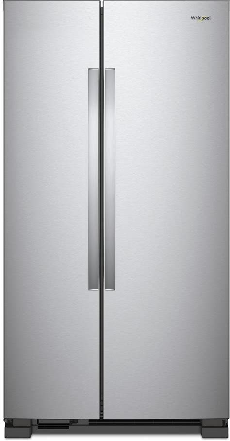 Whirlpool Cu Ft Side By Side Refrigerator Monochromatic