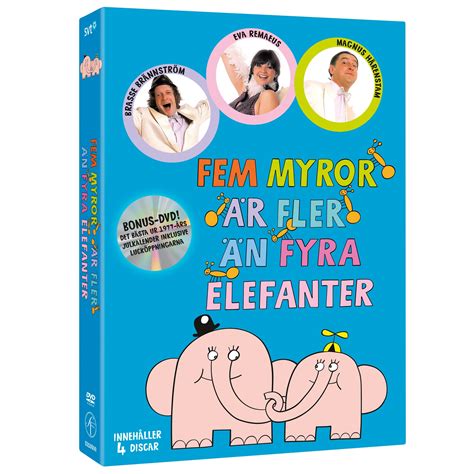 Fem Myror R Fler N Fyra Elefanter Dvd Elgiganten Elgiganten