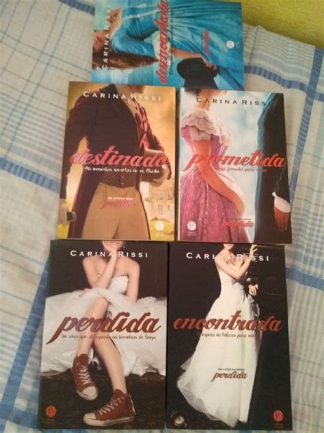 5 Livros da Série Perdida da Autora Carina Rissi Livro Usado 64145926