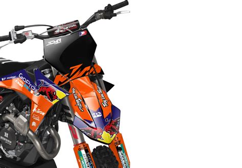 Grafiche Ktm Replica Red Bull Adesivi Motocross Cmr Design