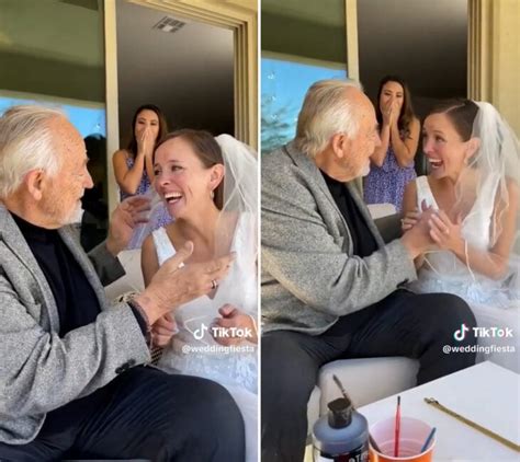 Padre Con Alzh Imer Reconoce A Su Hija El D A De Su Boda