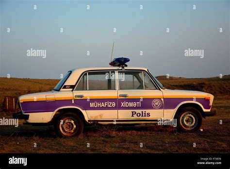 Old lada police car in hi-res stock photography and images - Alamy