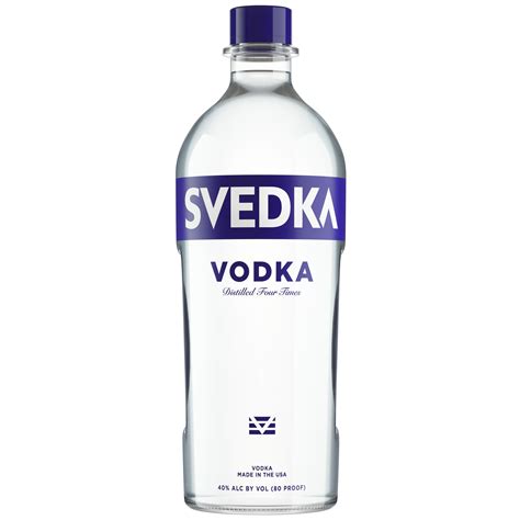 SVEDKA Vodka, 1.75 L Bottle, 40% ABV - Walmart.com