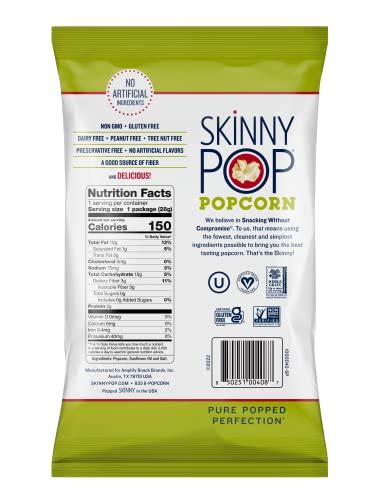 Skinnypop Popcorn Gluten Free Dairy Free Non Gmo Healthy Snacks Skinny Pop Original Popcorn