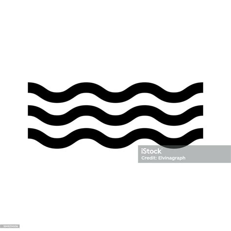 Water Symbol Vector Stock Illustration Download Image Now Icon