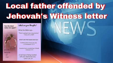 Jehovah S Witnesses Target Obituaries With Letters YouTube