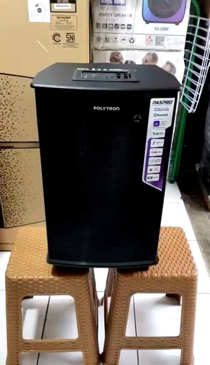 POLYTRON PAS PRO 10F6 12F6 SPEAKER AUDIO PROFESSIONAL TROLLEY SPEAKER