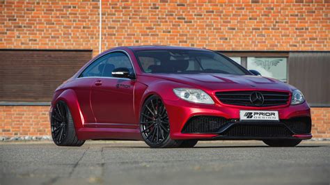 Mercedes CL C216 Tuning Prior Design Black Edition V4 Widebody Kit