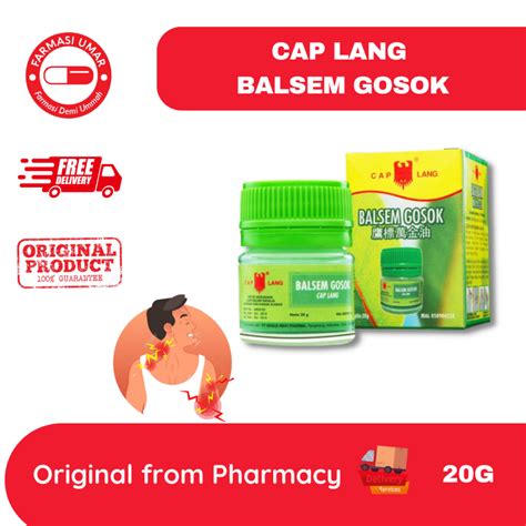 Eagle Brand Cap Lang Balsem Gosok Shopee Malaysia