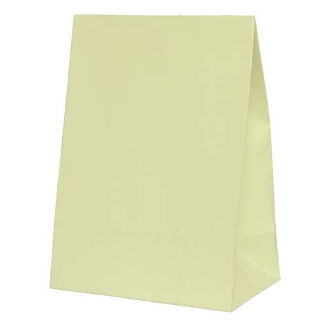 Pastel Yellow Paper Party Bag Balloon Couture Balloon And Party