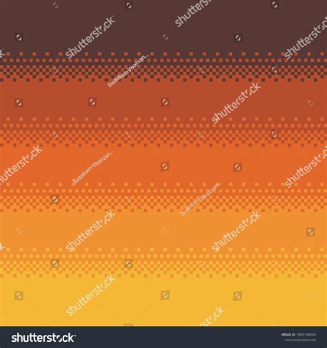 Sky Background Pixel Art Vector Background Stock Vector (Royalty Free ...