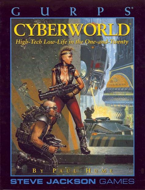 GURPS Classic Cyberworld Steve Jackson Games GURPS Third Edition