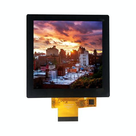 4 Inch 720 720 MIPI Interface Touch Screen Square IPS TFT LCD Module