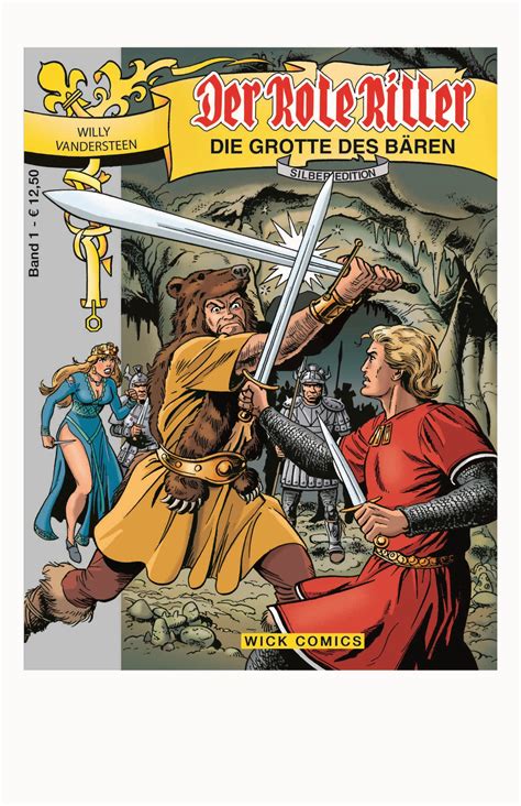 Der Rote Ritter Silber Edition 1 Grotte des Bären Comicwelt