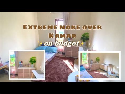 EXTREME MAKEOVER KAMAR AESTHETIC BUDGET UNDER 1JUTA SHOPEE HAUL