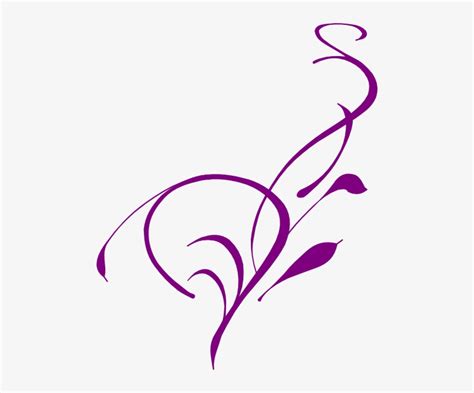 Flower Vine Border SVG