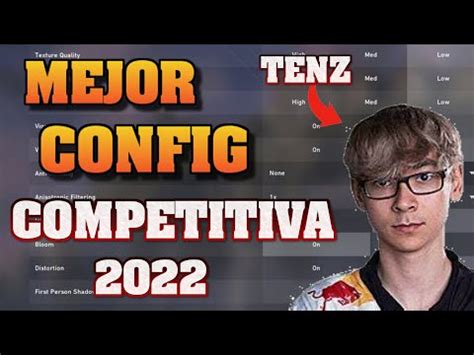 LA MEJOR CONFIGURACION Para VALORANT En 2022 CONFIGURACION De TENZ