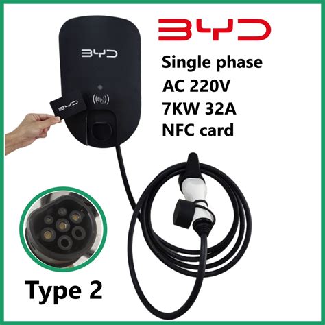 Byd Ev Wall Charger Kw A Single Phase Type